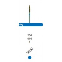 Бор алмазний спечений для турбінного наконечника синій medium 56202
