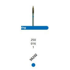 Бор алмазний спечений для турбінного наконечника синій medium 56202
